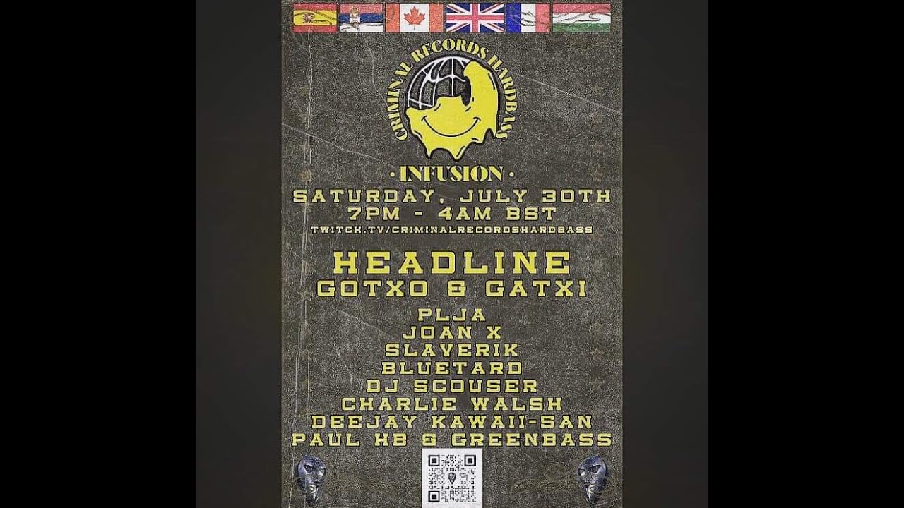 Criminal Records   Infusion 30th July 2022   Dj Scouser Set