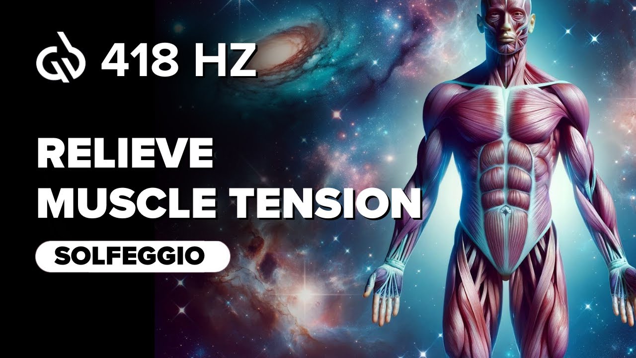 418 Binaural Frequency for Healing & Regenerating Tissues | Grow & Repair, Relieve Muscle Tension