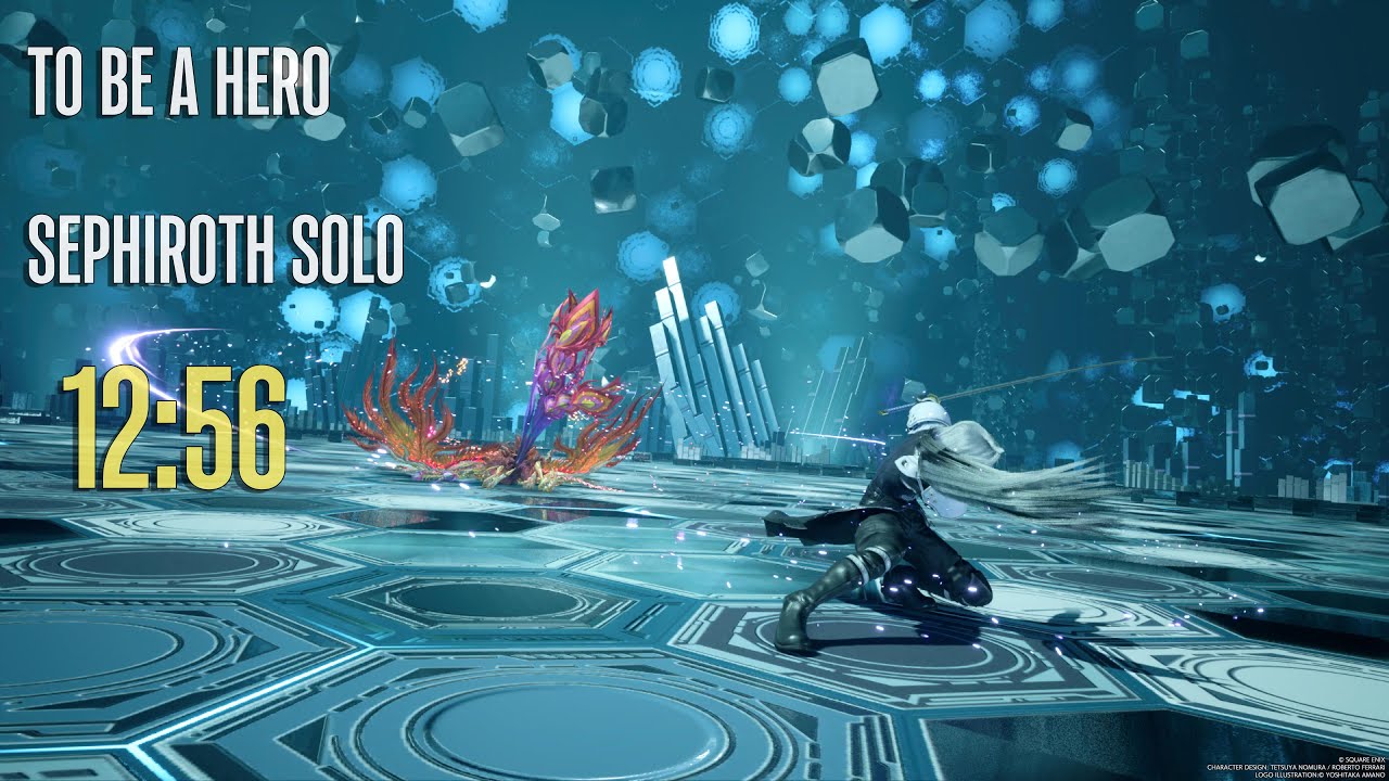 Sephiroth Solo To Be a Hero in 12:56 IGT | Final Fantasy VII Rebirth