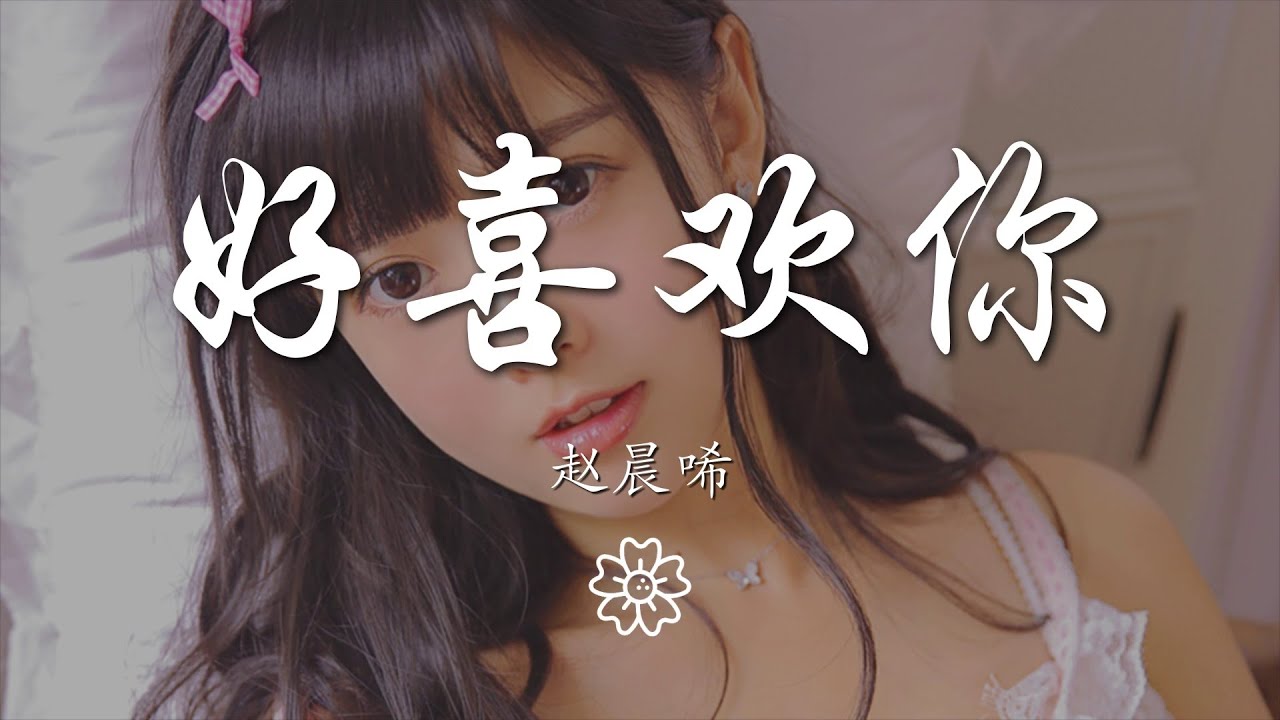 趙晨唏 - 好喜歡你『好喜歡你 想問你知不知道』【動態歌詞Lyrics】