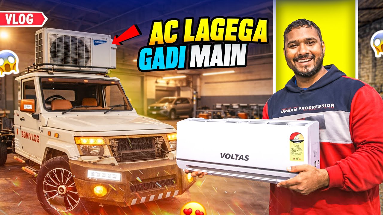 Pickup Truck Mein Lagega Air Conditioner 🔥 | Luxury Truck Build