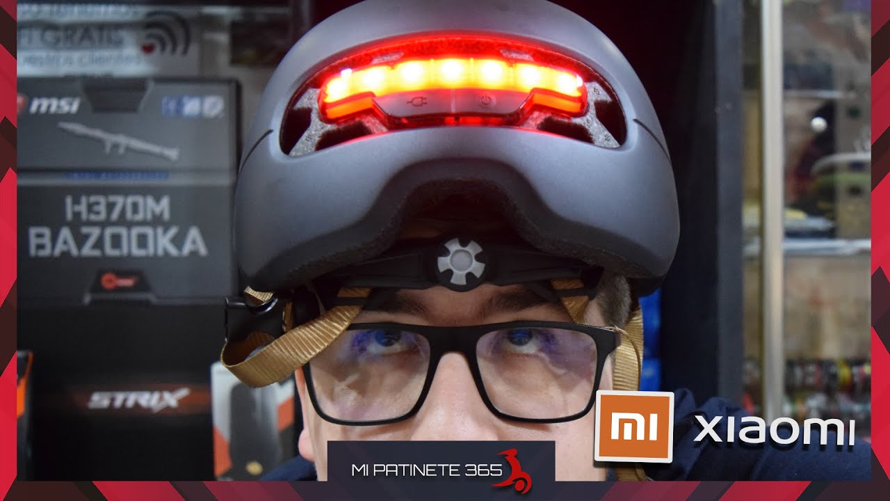 EL MEJOR ACCESORIO PARA EL PATINETE ELÉCTRICO 📦 Unboxing Casco Inteligente Smart4U Xiaomi