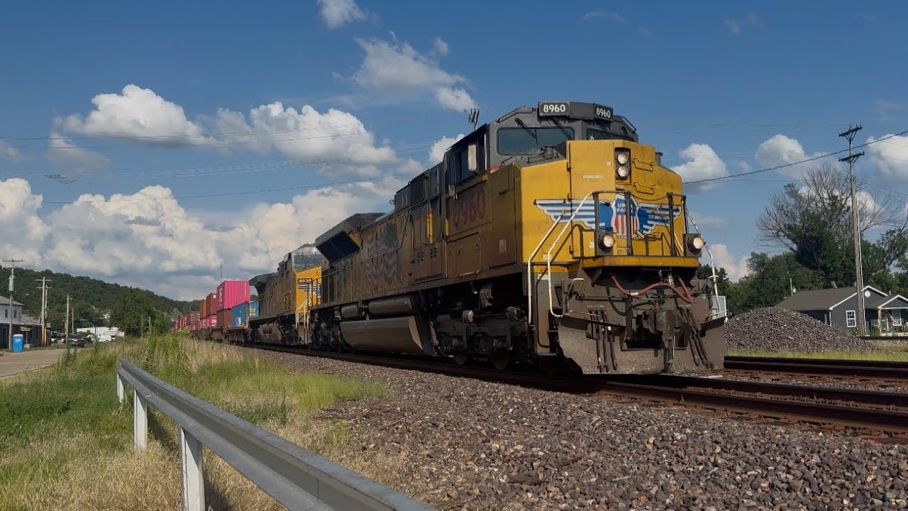 UP Train Action in Pacific, MO! (8/4/25)