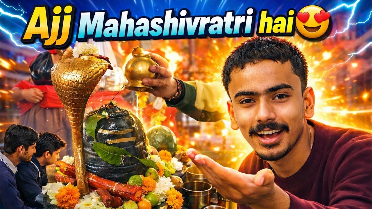 Mahashivratri per maja agya😊 #longvlog #vlog 