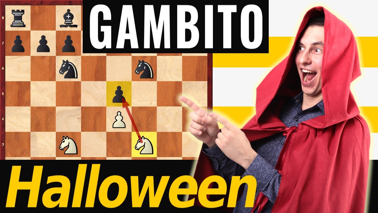 Apertura peligrosa y ¡terrorífica! 🎃 Gambito Halloween