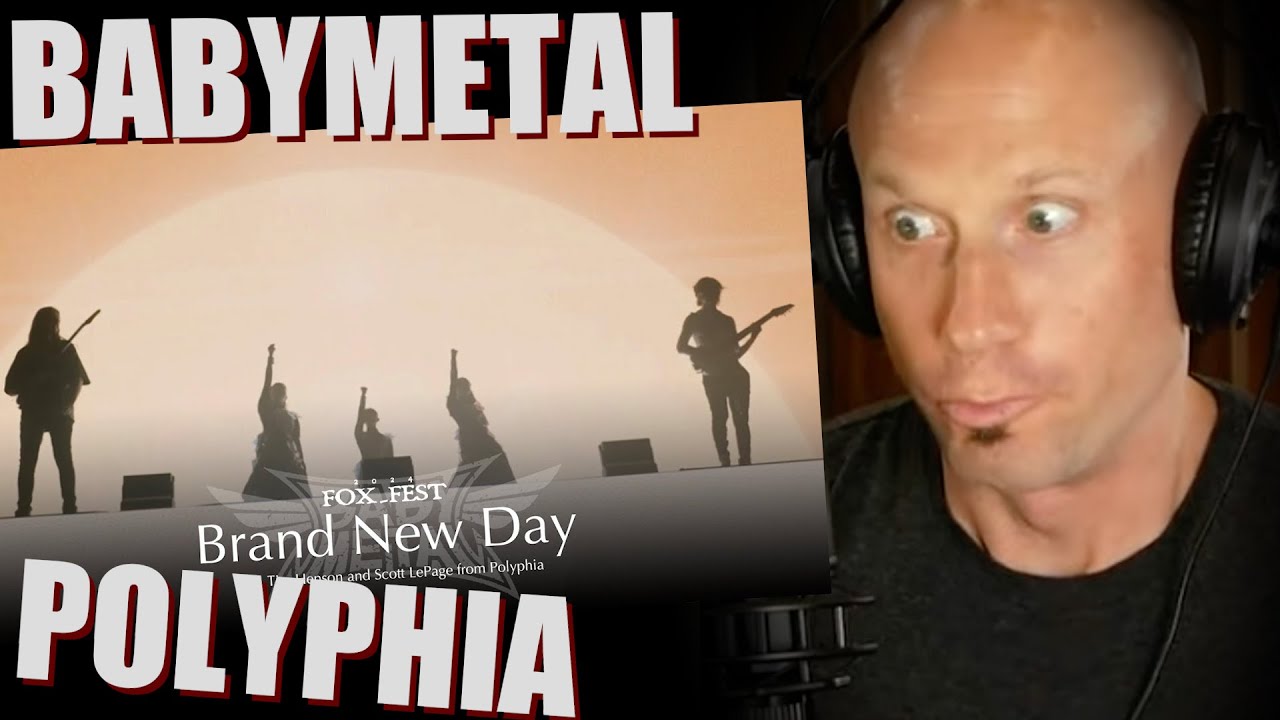 This makes so much sense! BABYMETAL - Brand New Day ft. POLYPHIA Reaction & Analysis