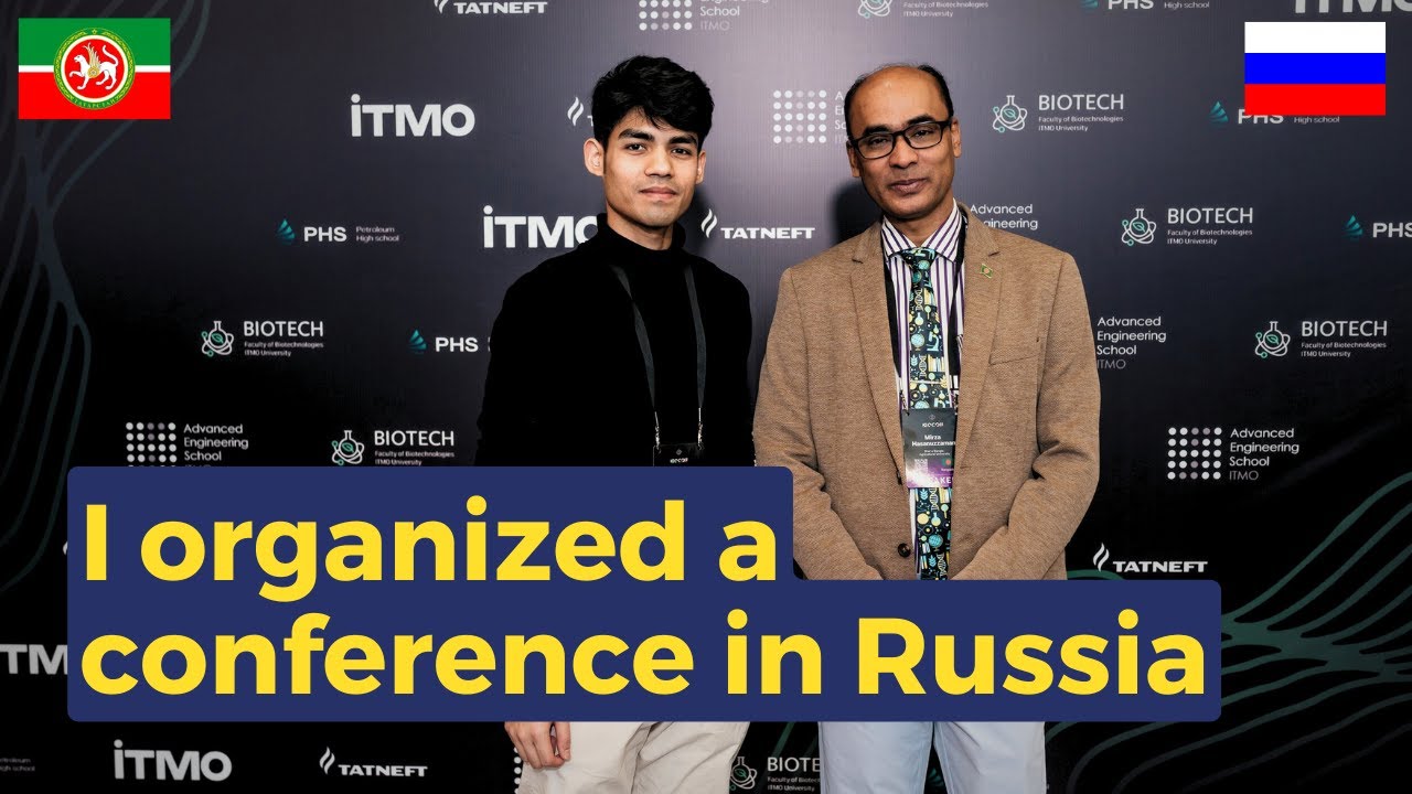 I became a buddy to a scientist | BIOCON 2023| Attending a conference in snow ⛄ #russia