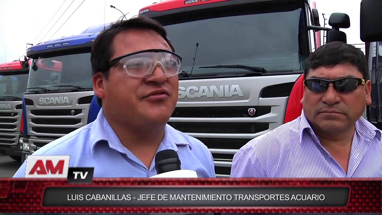 Scania entrega remolcadores a Transportes Acuario