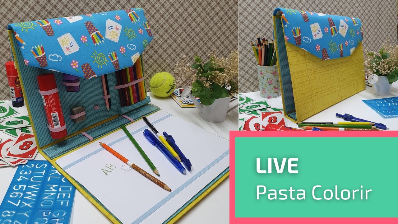 Pasta Colorir | PAP CARTONAGEM