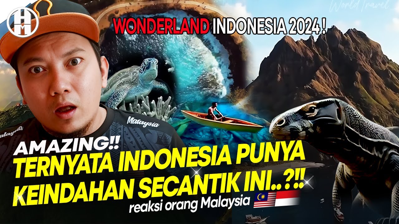 🇮🇩 WONDERLAND INDONESIA 2024,😍😱 TERNYATA INDONESIA SECANTIK INI ‼️ | 🇲🇾 Reaction