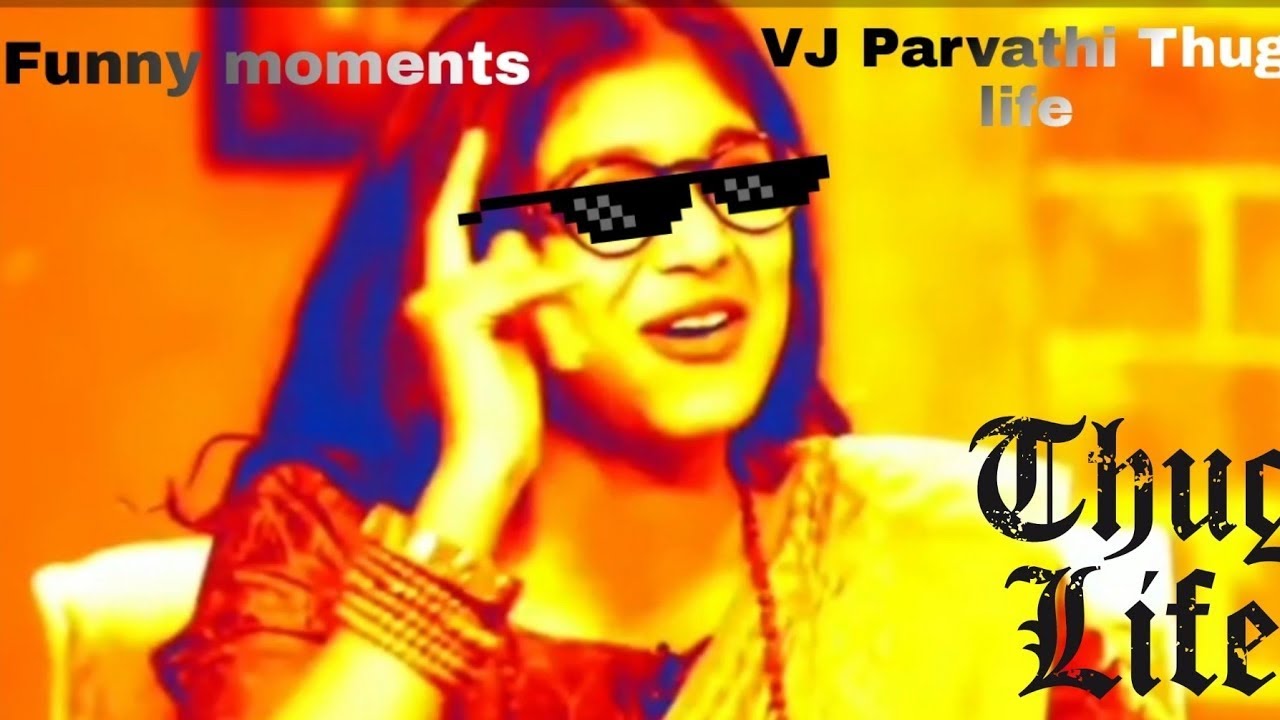 #Vj Parvathy thuglife tamil | Fun confirm | Vj Parvathy public talk thuglife | Funny troll tamil