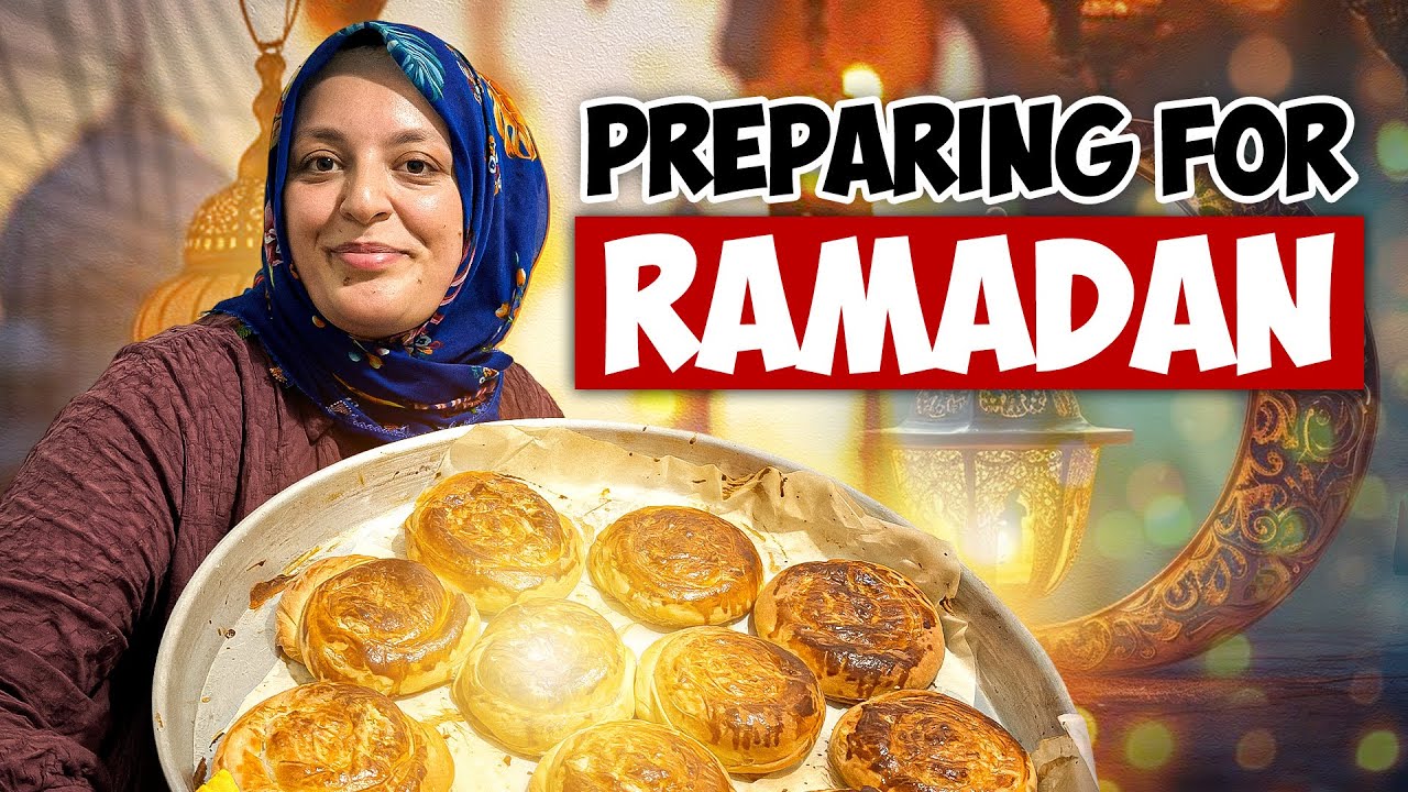 RAMADAN FOOD PREPARATION IN MY VILLGE 🇹🇷| OUR FARMHOUSE 😍