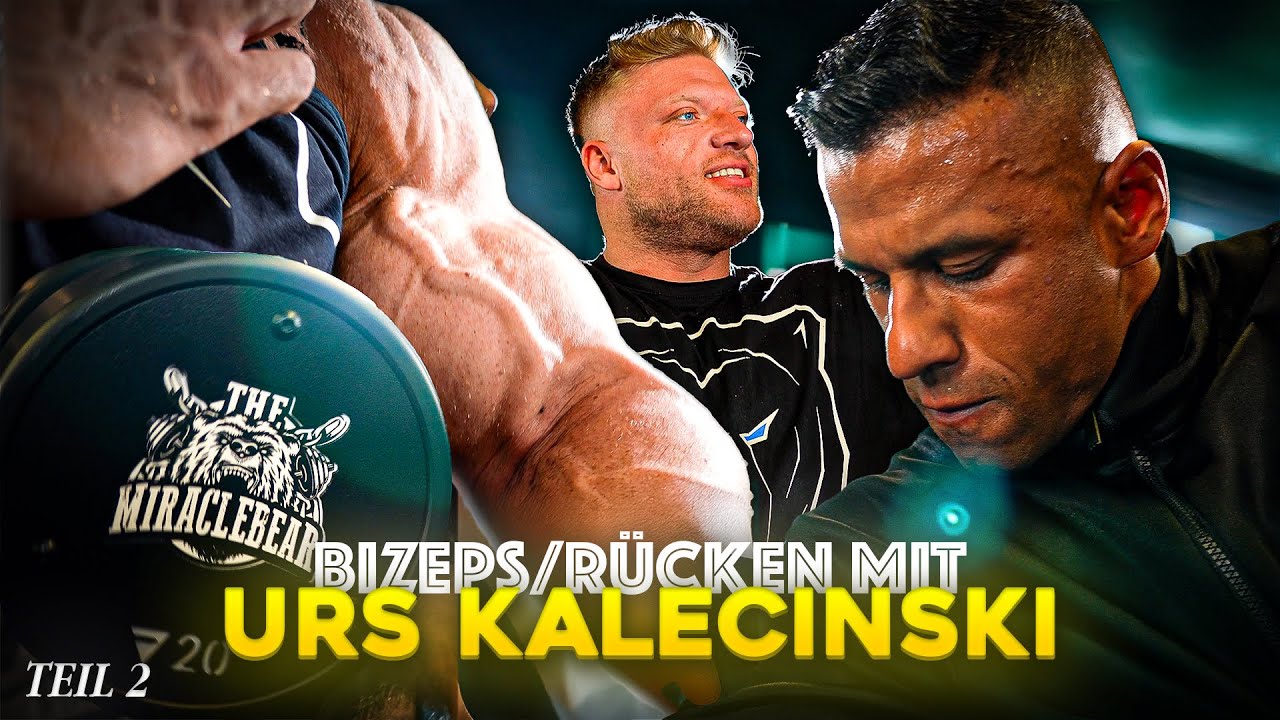 Bizeps/Rücken Training mit @Urs Kalecinski | Teil (2/3)