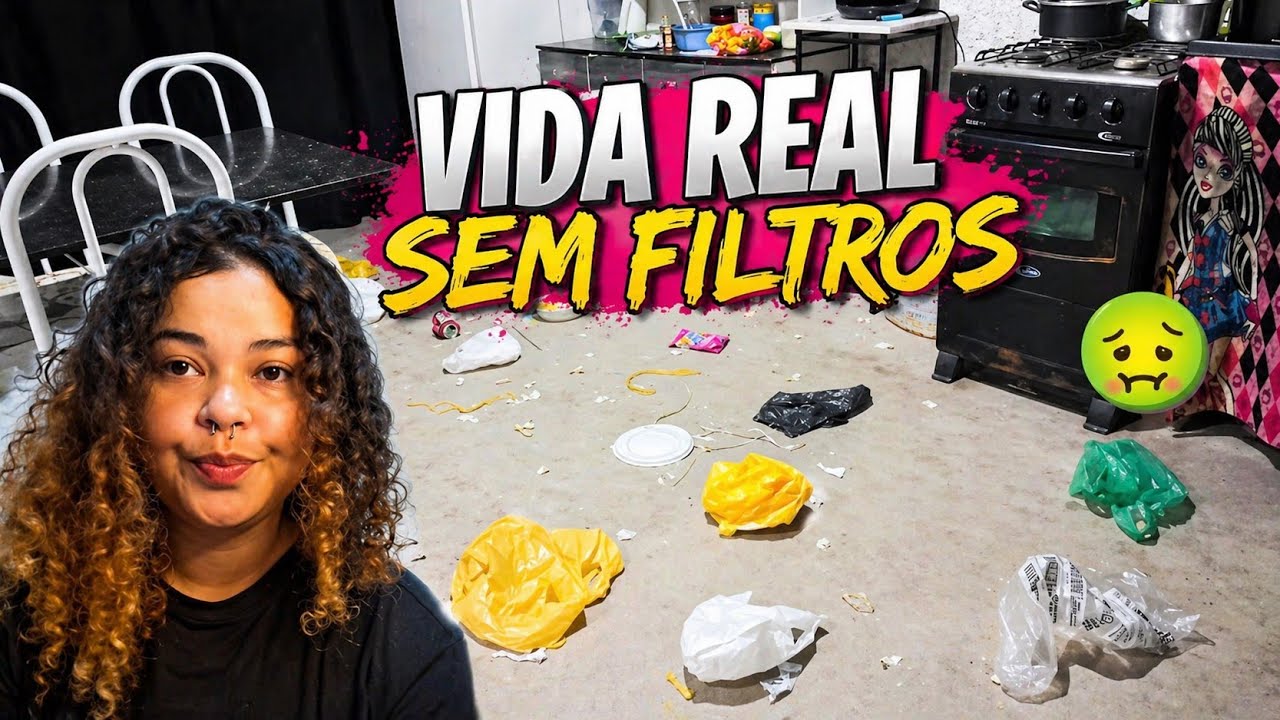 Tava Um Nojo,Tive VERGONHA De Mostrar A Casa Assim...Mas Resolvi Gravar 