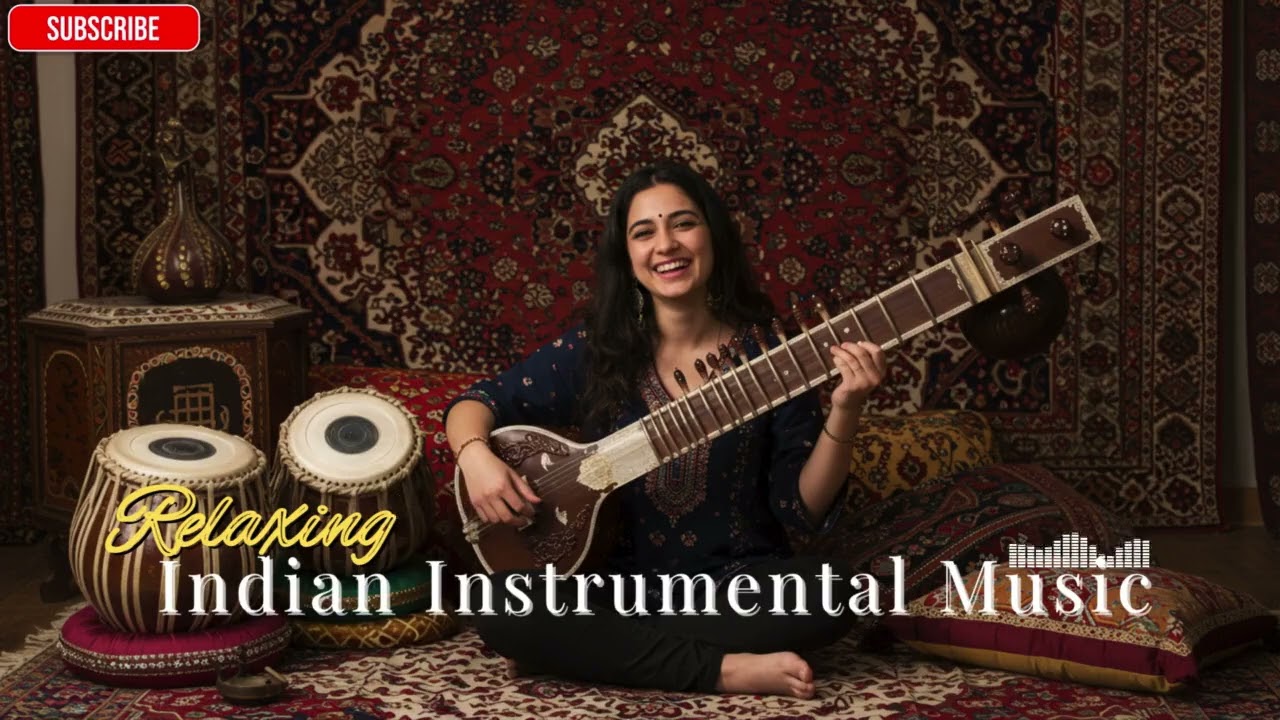 Rhythmic Soul Bloom 🌸 Relaxing Indian Music for Harmony & Calm