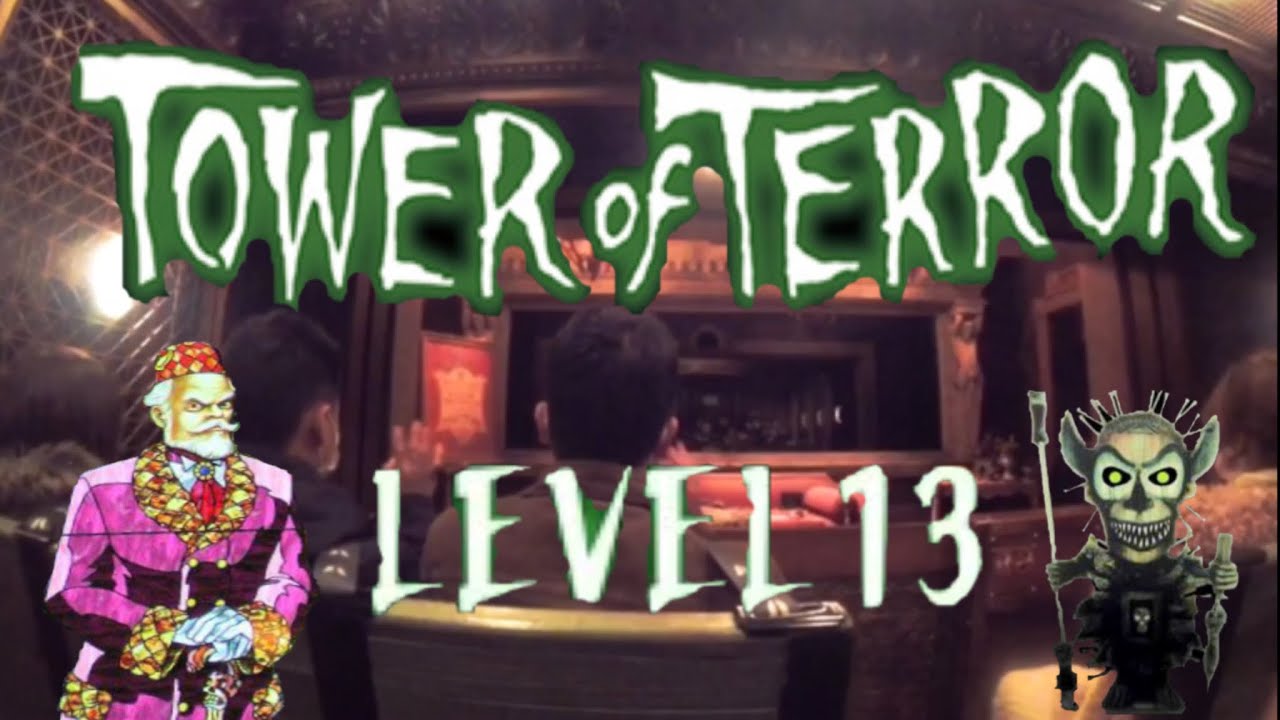 【4K 】TDS タワー・オブ・テラー LEVEL13  シャドウ・オブ・シリキ 2018 【Tour A.B.C乗車】