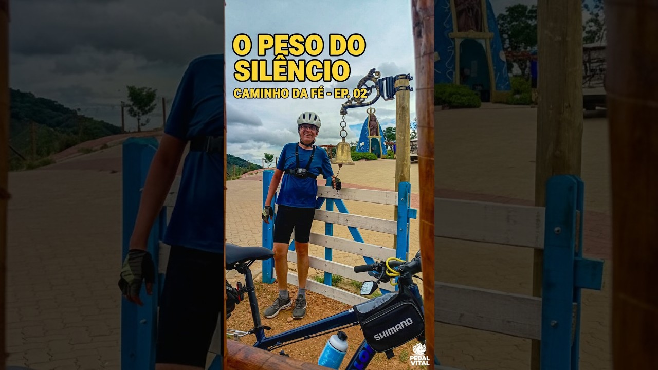 O que o SILÊNCIO do pedal ensina sobre a ANSIEDADE? (Caminho da Fé Ep. 02) de Crisólia a Tocos Mogi