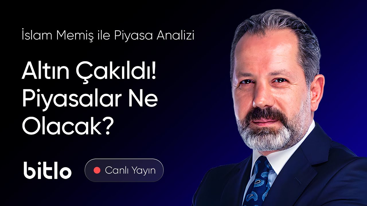 İslam Memiş ile Altın Yorumları | Bitcoin&rsquo;de Son Durum | 11.6.26