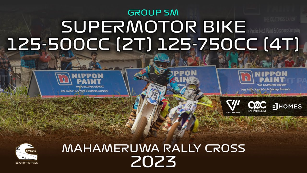 Group SM Supermotor Bikes 125 to 500 cc (2T) and 125 to 750 cc (4T) | Race 01