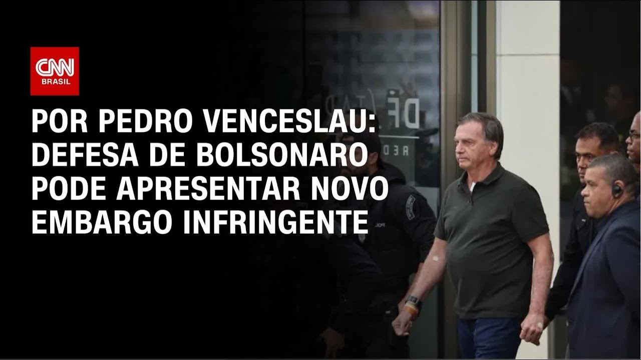 An&aacute;lise: Defesa de Bolsonaro pode apresentar novo embargo infringente | CNN 360&ordm;