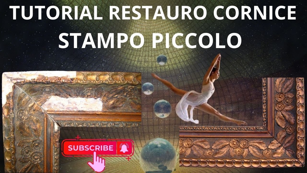 🔴RESTAURO CORNICE STAMPO PICCOLO DEMO