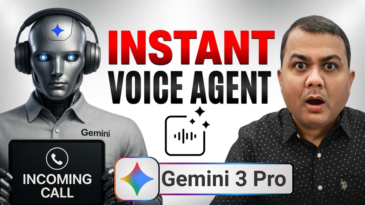Build an AI Voice Agent in 2 Minutes 🤯 | No Code Google Gemini Tutorial | 406