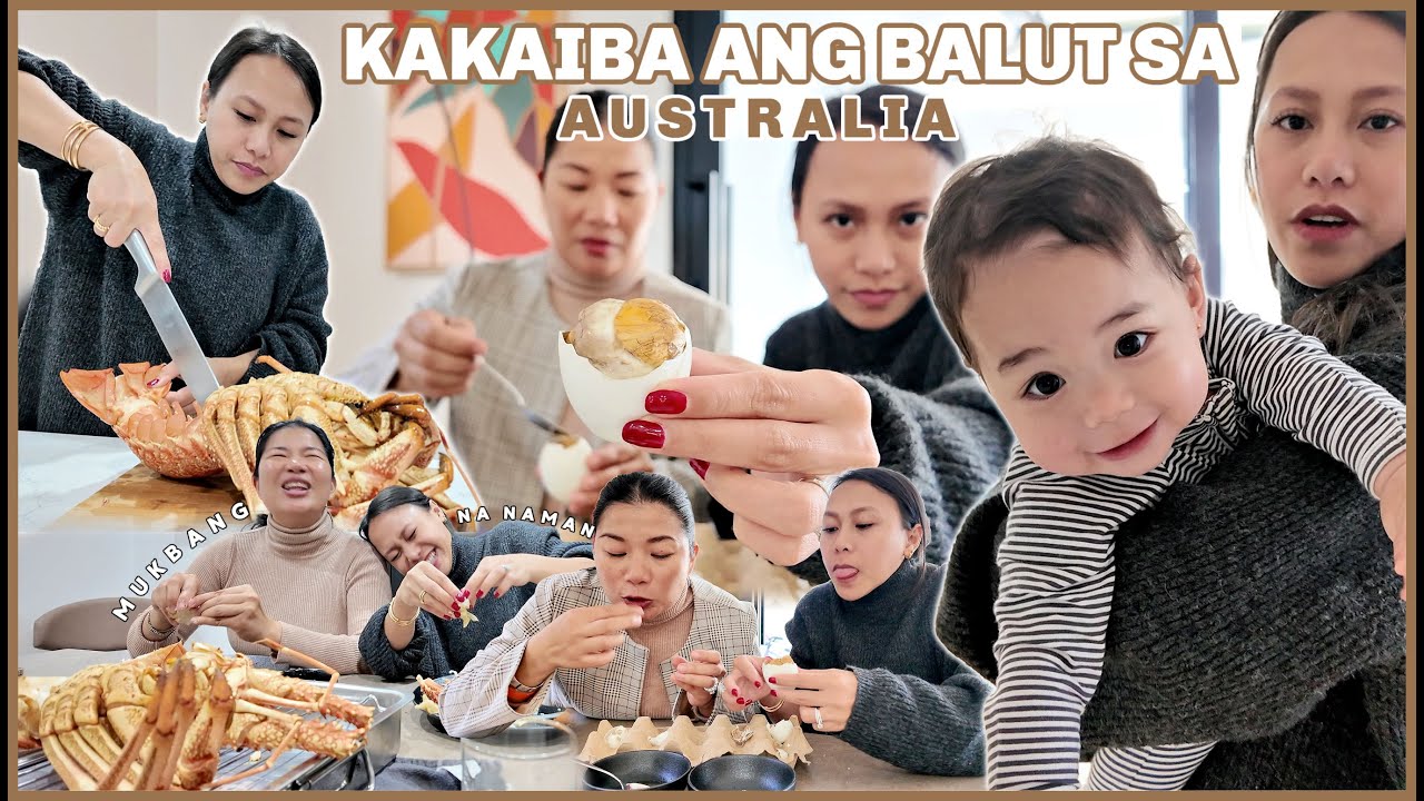 BALUT AND LOBSTER MUKBANG! INIWAN KO SI INDI PARA SUPORTAAN SI INDAY! ❤️ | rhazevlogs