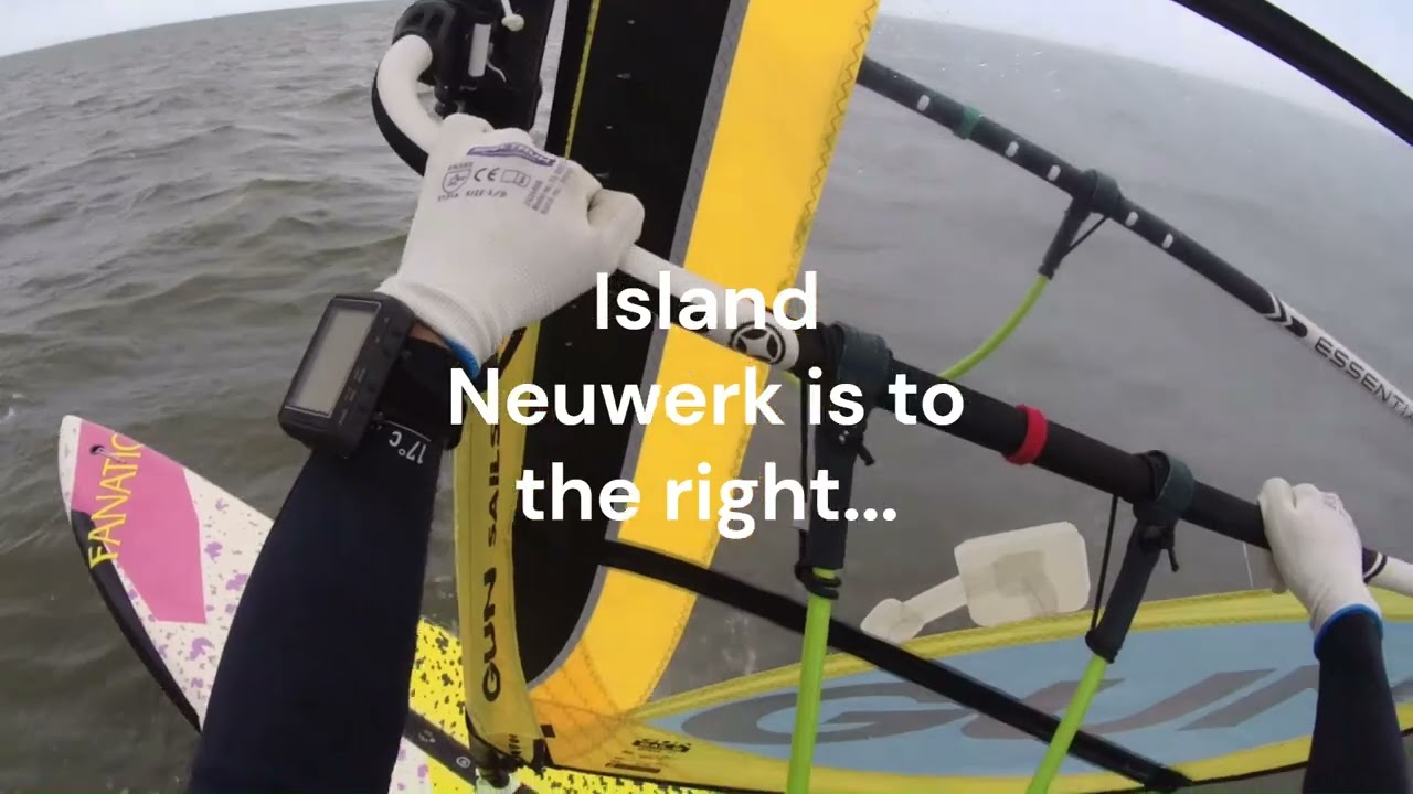 Windsurfing - OFF SHORE North Sea - TOURING TIPS - Equipment see text below!