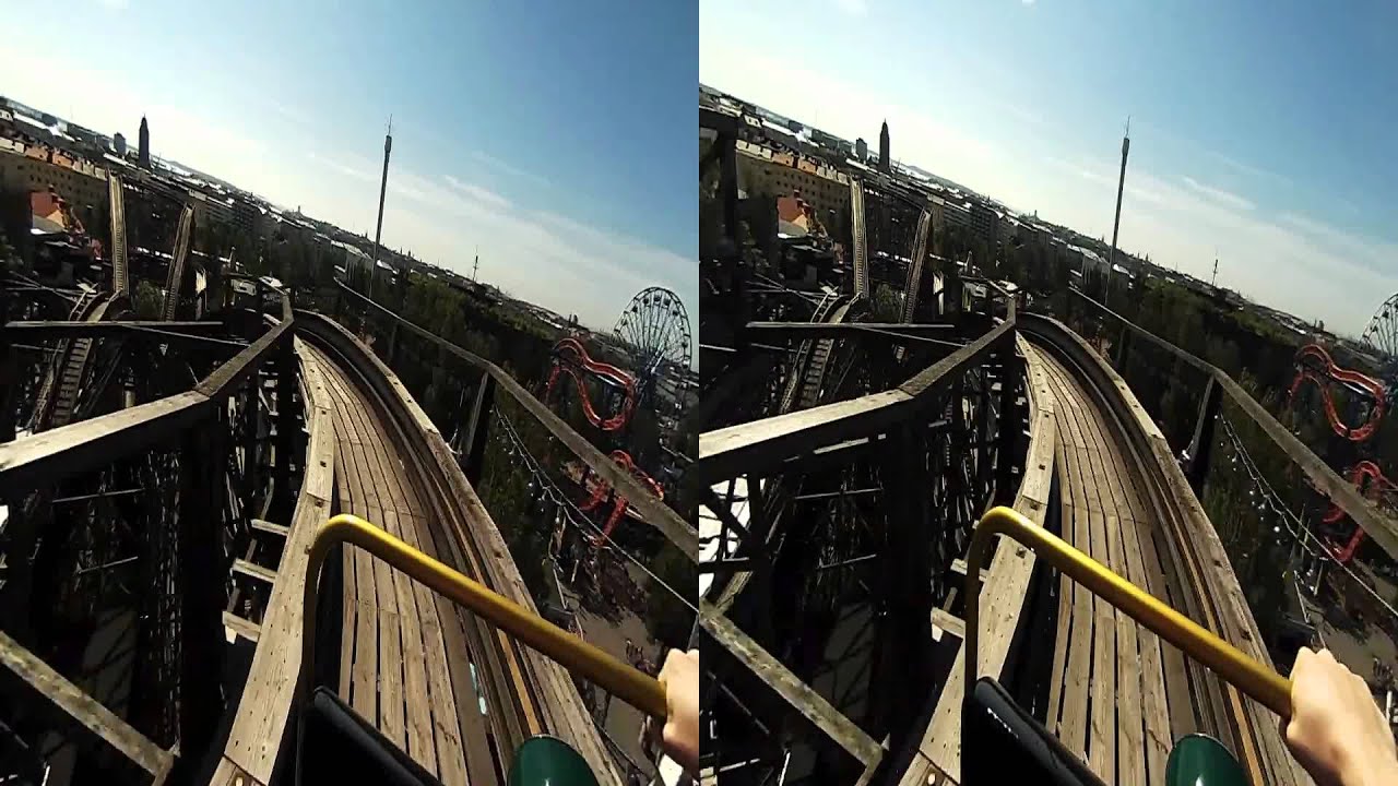 BeMe Cam: Helsinki Linnanmäki roller coaster