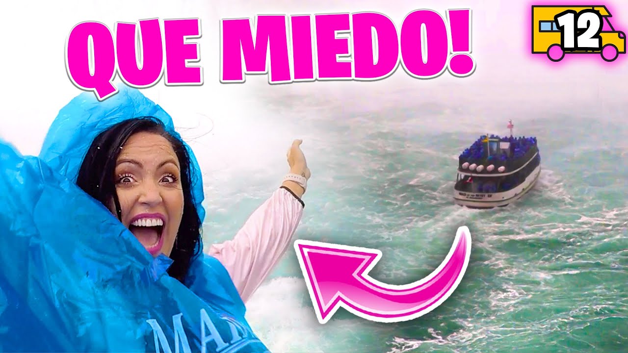 LLEGAMOS A LA FRONTERA! CUMPLIENDO UN SUEÑO 🔥 Cataratas Niagara y Mi Perro 🚌 Cap 11 Sandra Cires Art