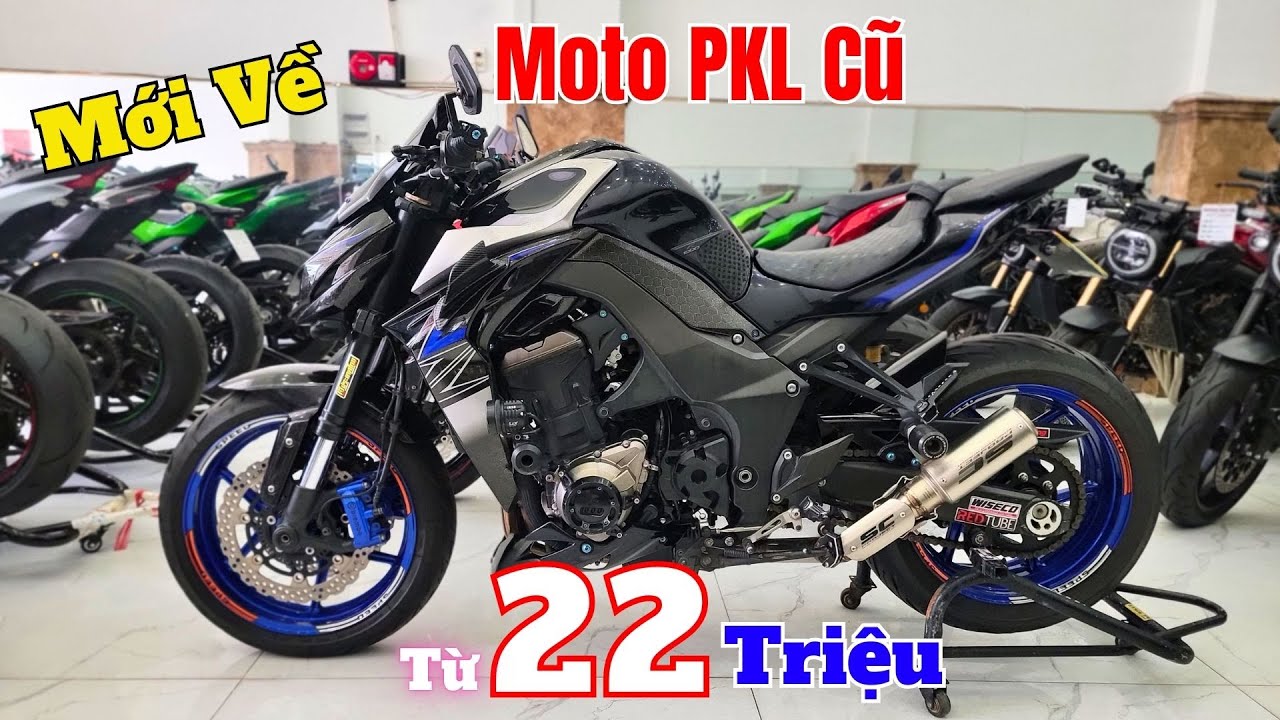 Moto PKL Mới Về Gi&aacute; Rẻ CBR650F , Z1000 , Z900 ,Z800 ,CBR650R, Ninja 650 ,JB250