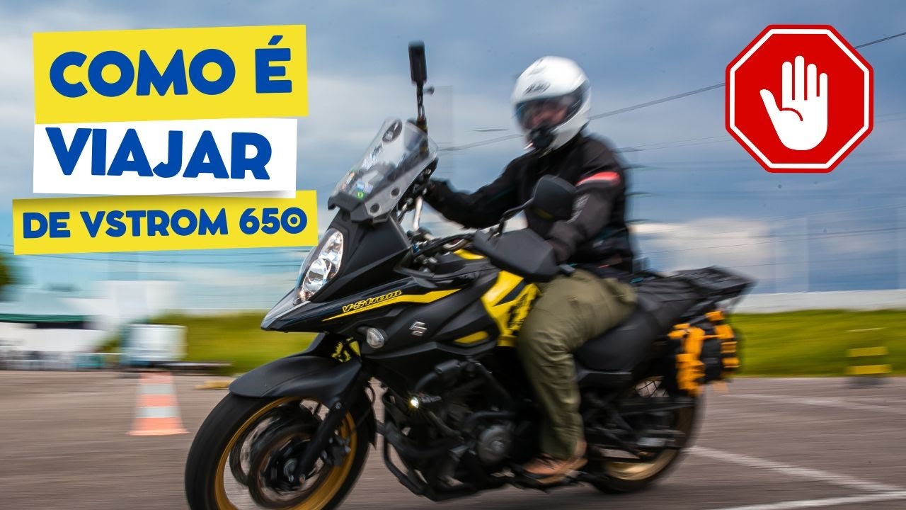 Como é viajar de Vstrom650? #vstrom650