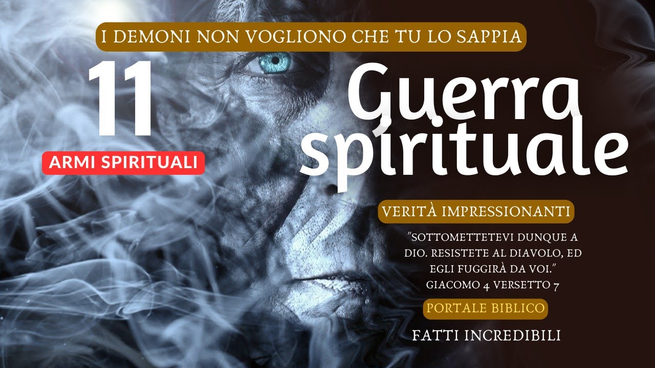 Guerra spirituale versetti della Bibbia che i demoni non vogliono che tu sappia