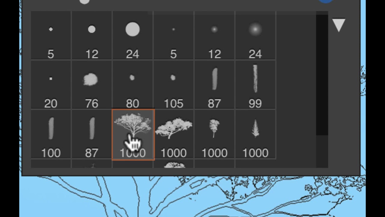 brush tool photopea