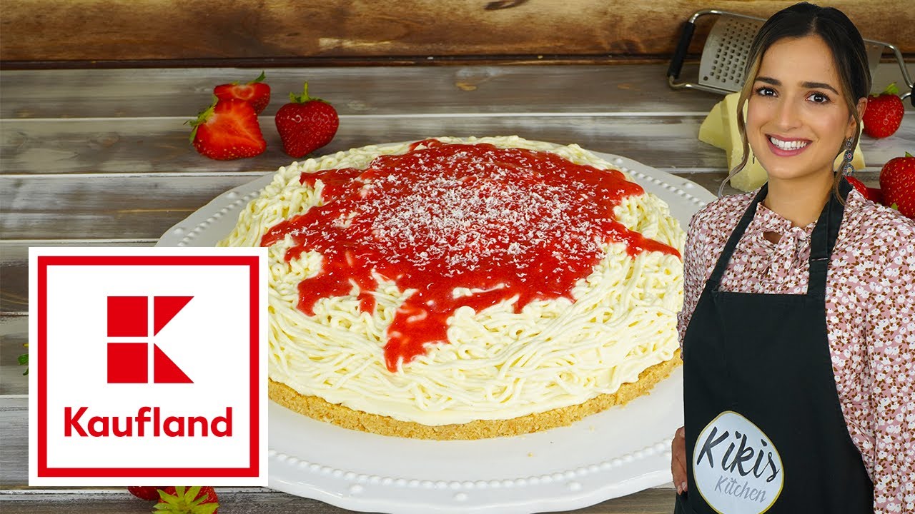 Sommertorte | Spaghettieis-Torte ohne Backen | Kikis Kitchen