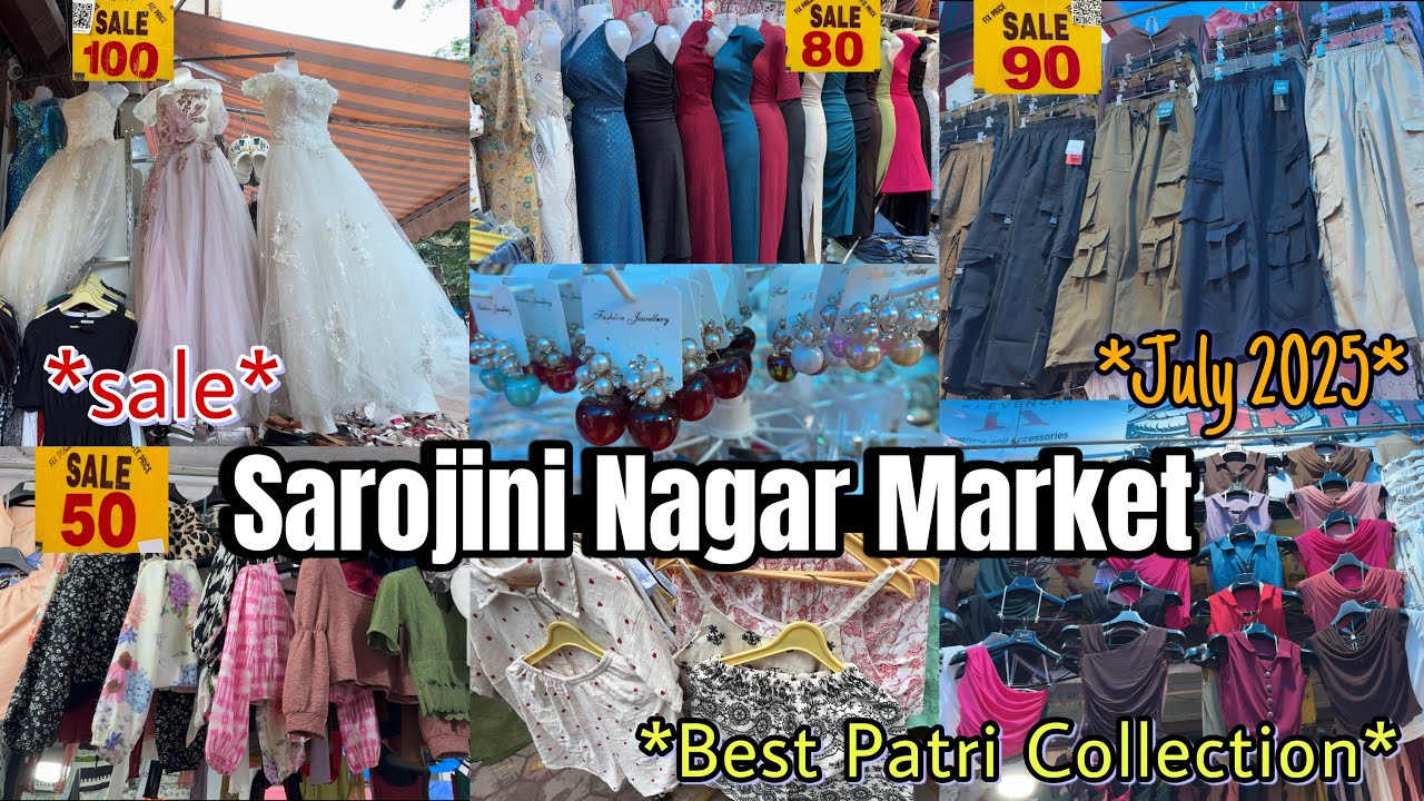 Sarojini Nagar Market Delhi 😍| Latest Summer Collection with Shop No. July 2025 | Jasmine kaur