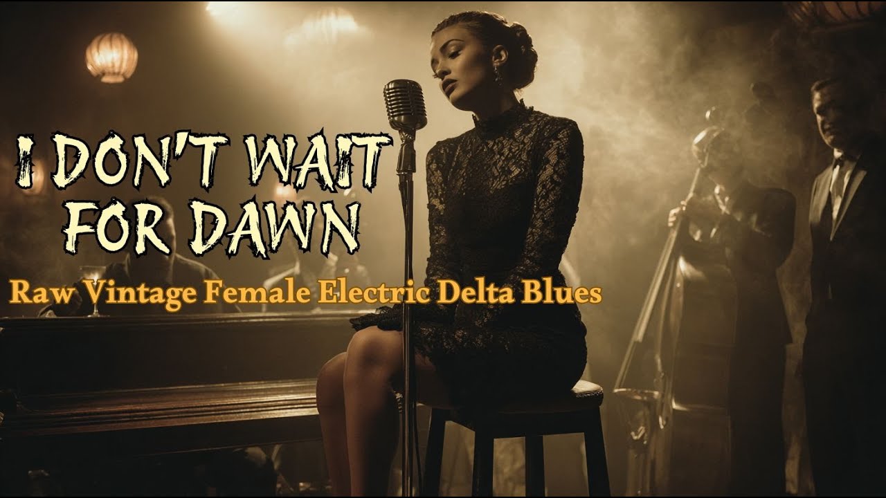 I DON’T WAIT FOR DAWN | Raw Vintage Female Electric Delta Blues (Early Southern Juke Joint)