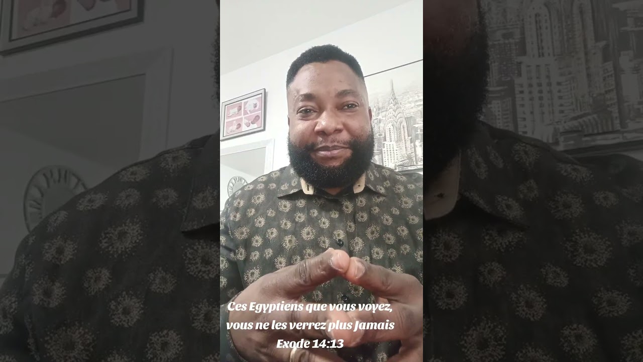 Les Egyptiens que vous voyez, Vous ne les verrez plus jamais. Exode 14:13