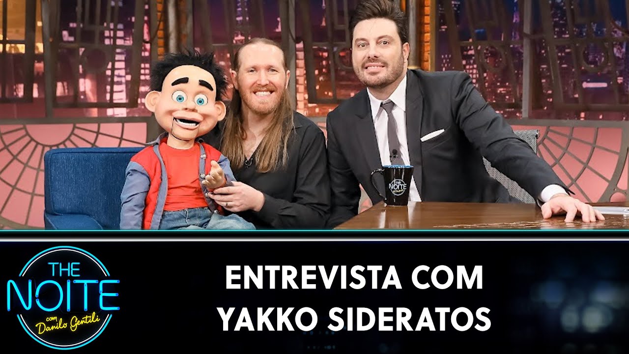 Entrevista com o ventríloquo Yakko Sideratos  | The Noite (20/04/23)