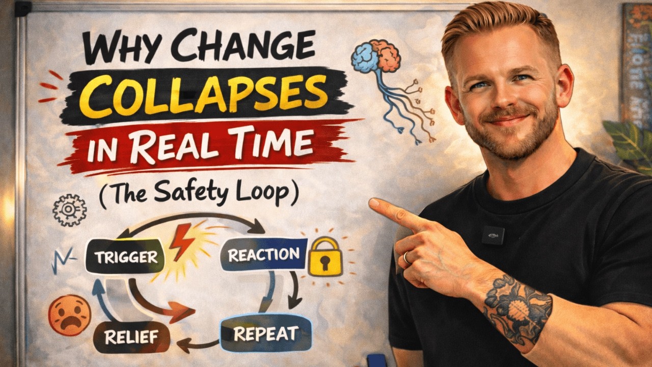 Why Change Collapses in Real Time (The Safety Loop)