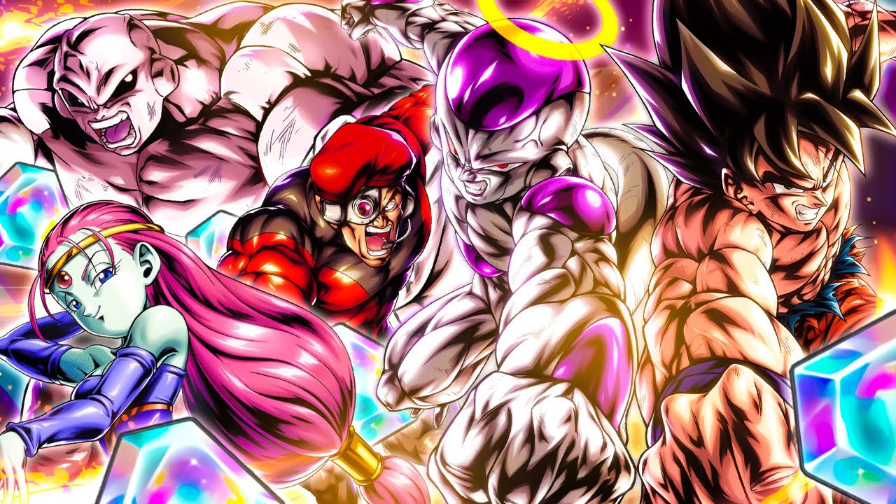 (Dragon Ball Legends) ABSOLUTELY ABSURD SUMMONS! 14 STARRING EVERY 5TH ANNIVERSARY PART 1 CHARACTER!