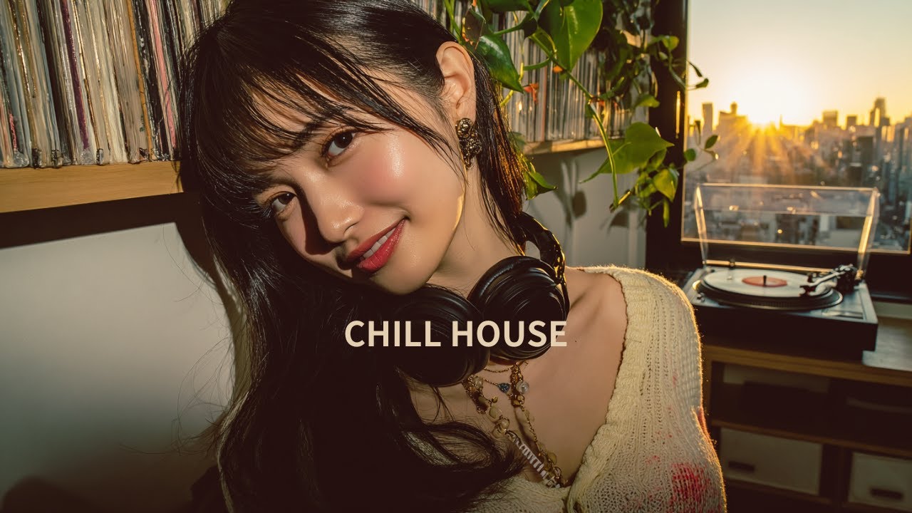 【playlist】前向きになれる🎧️作業が捗るポジティブChill House / Focus & Positive Vibes
