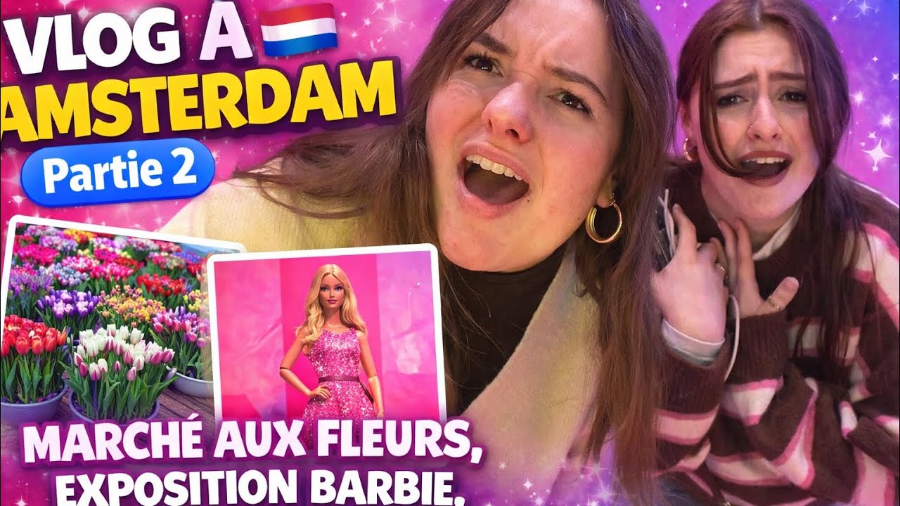 VLOG AMSTERDAM part.2 : marché aux fleurs, musée Barbie, Zaandam.