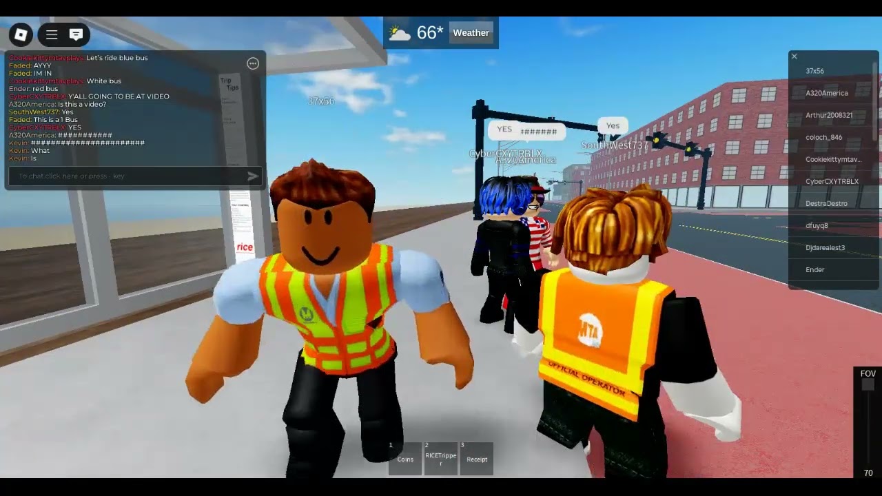 Roblox - Playing RICE Bus (2 year anniversary special) | TheSuperUltraFanaticBoy2K12💙