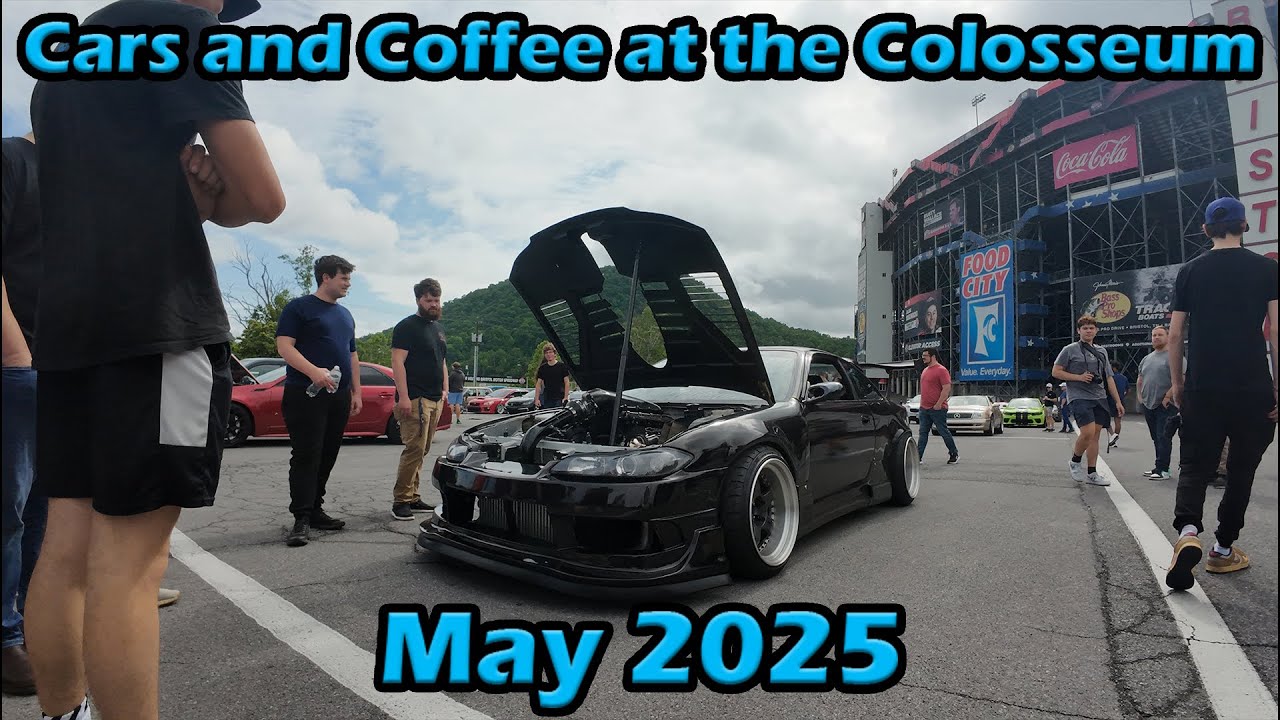 Cars and Coffee at the Colosseum - May 2025 (4K)