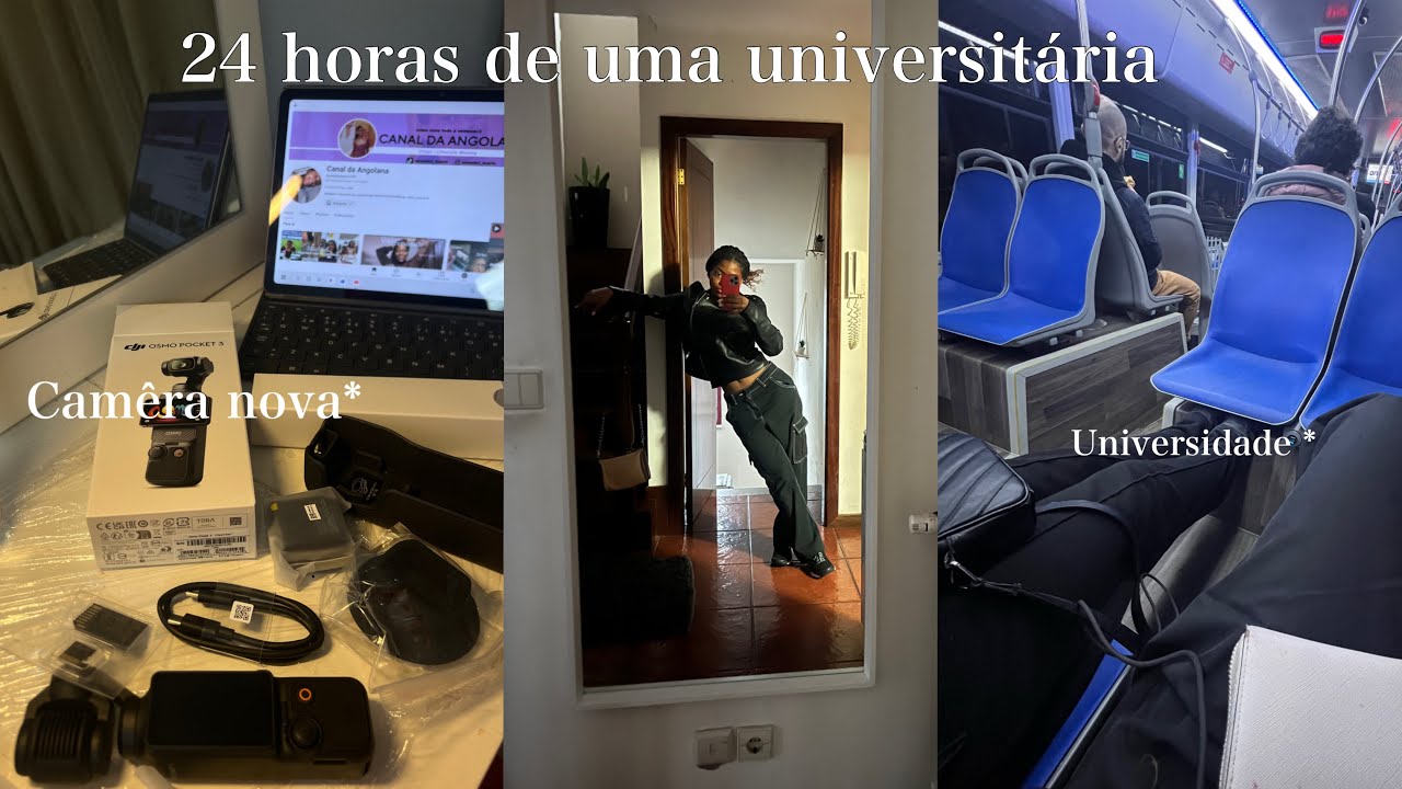 24 HORAS NA VIDA DE UMA UNIVERSITÁRIA EM PORTUGAL 🎓🇵🇹 | rotina real, estudos e caos