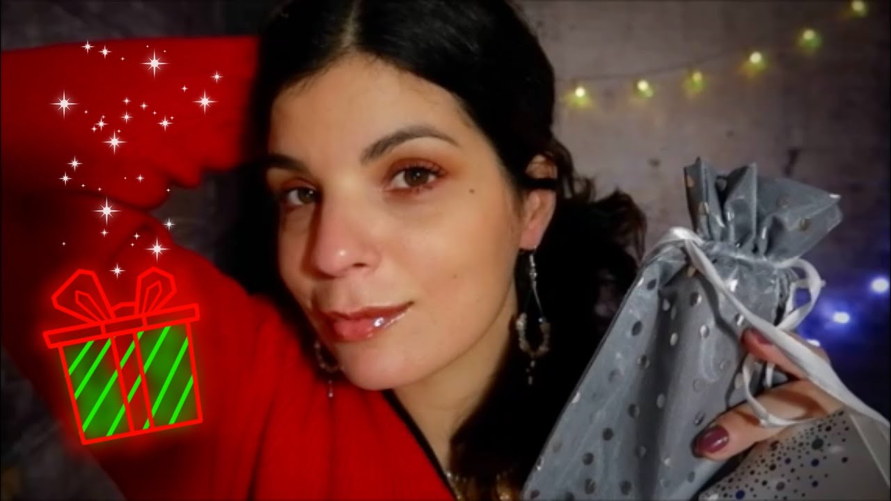 ASMR ITA PRIMI REGALI DI NATALE 🎁🎄 whispering Show&Tell