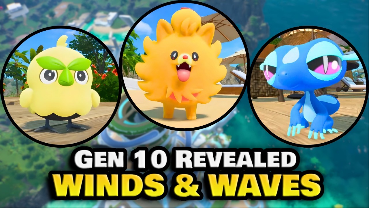 Pokémon Gen 10 Just Got Revealed — Everything CONFIRMED So Far Winds & Waves