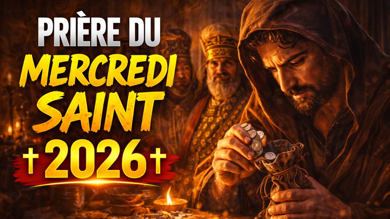 🔴️ PRI&Egrave;RE DU  MERCREDI SAINT  01 AVRIL 2026 ✝️ Seigneur J&eacute;sus, Lib&egrave;re ma Vie de Tout Mal