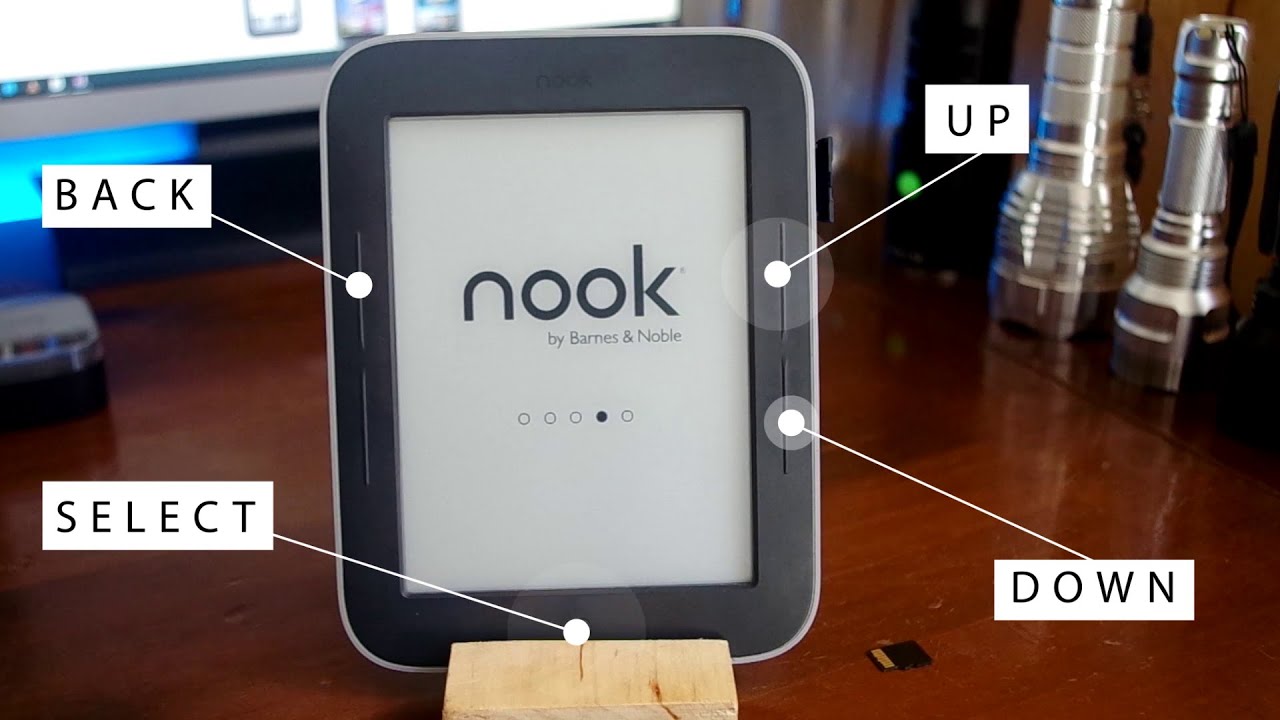 Nook Simple Touch bypass registering, region change between  UK and  USA